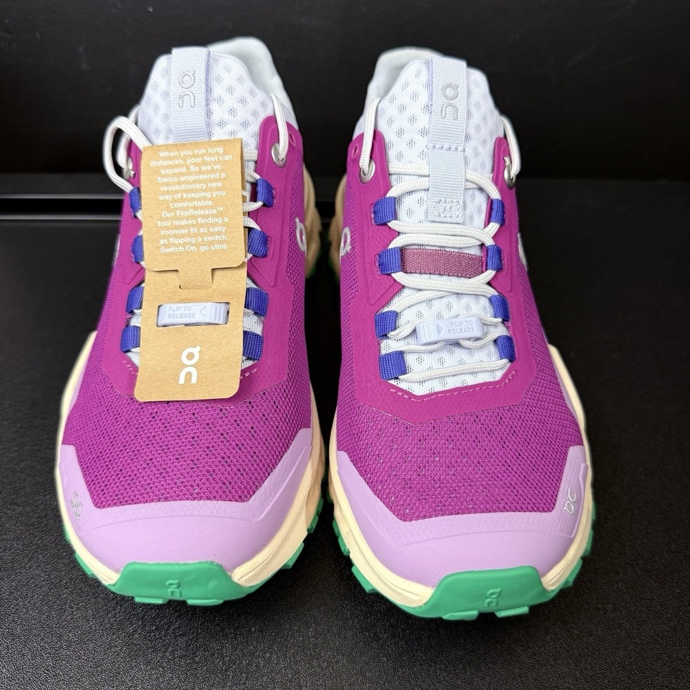 On Cloud Womens Cloud Ultra size 5 Rhubarb Ray Pink Purple Athleisure 44.98321 - Picture 8 of 16